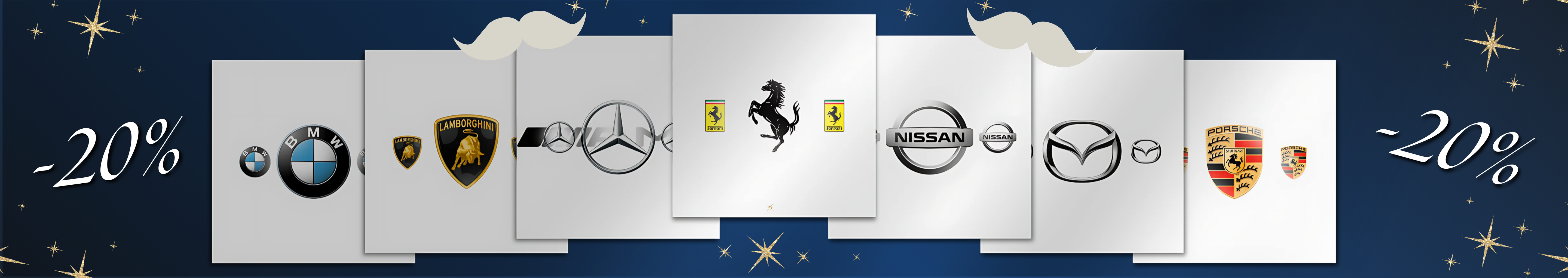 Father's day car posters collection