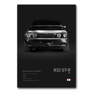Nissan Skyline GT-R_R32_Black