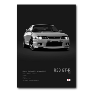 Nissan Skyline GT-R V-Spec_R33_Black