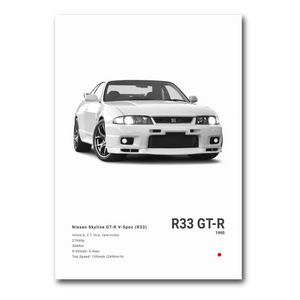 Nissan Skyline GT-R V-Spec_R33_White