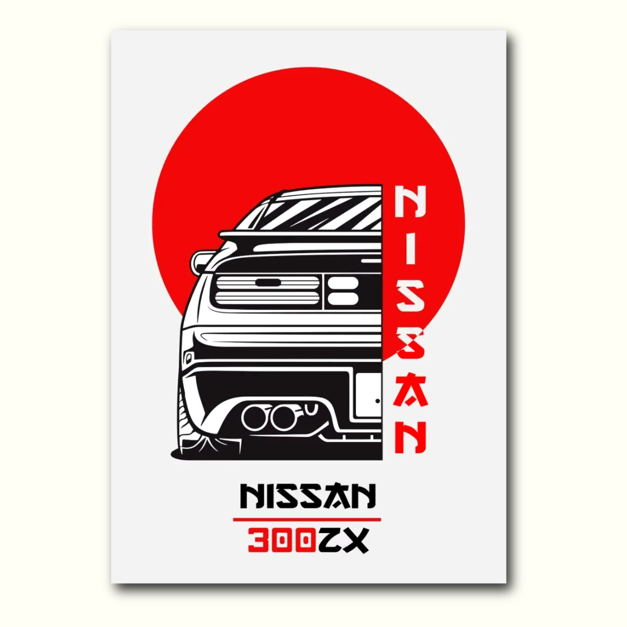 80's Style JDM Poster