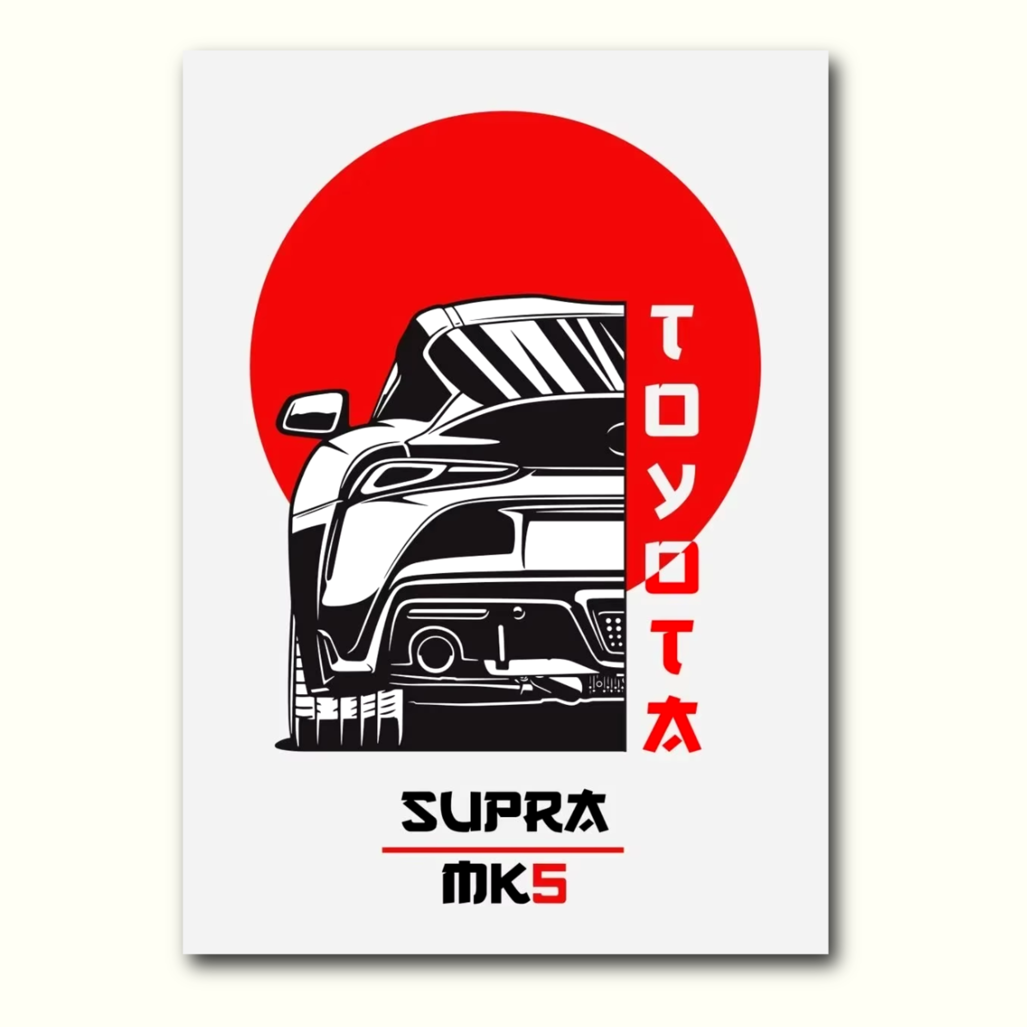 80's Style JDM Poster