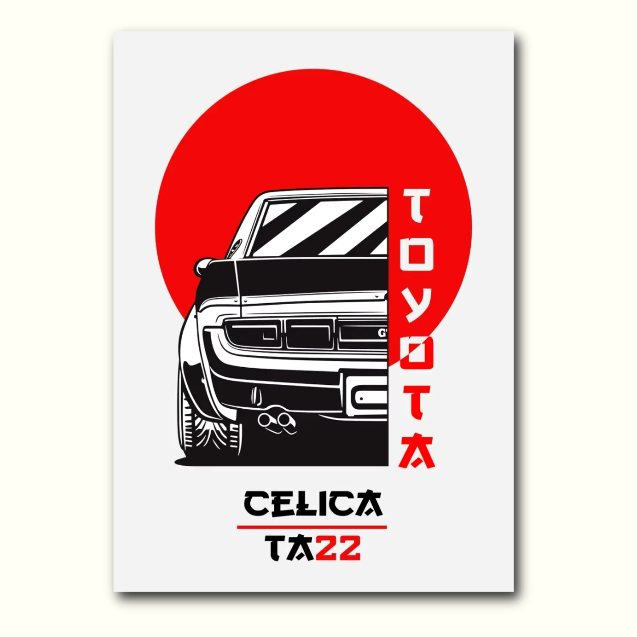 80's Style JDM Poster