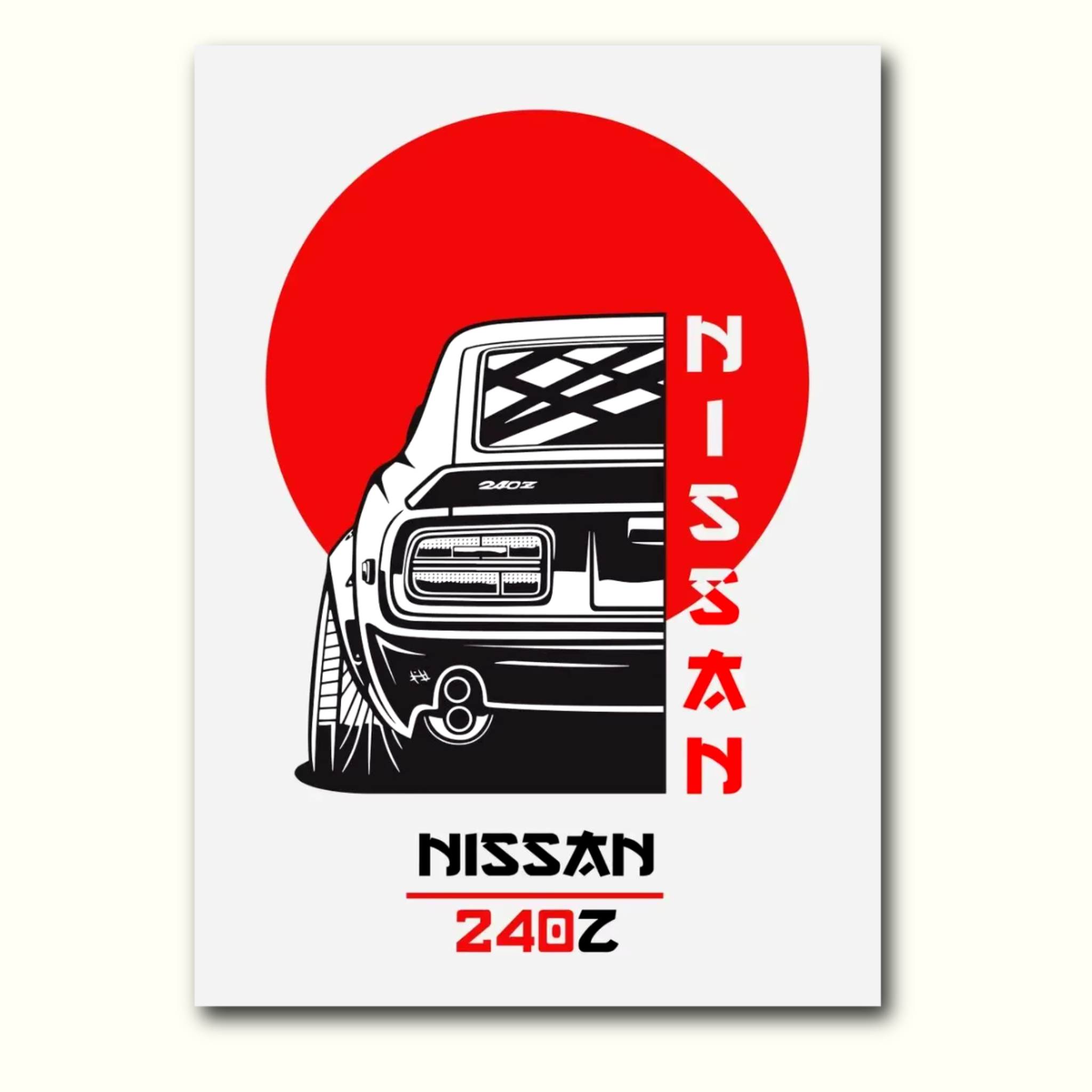 80's Style JDM Poster