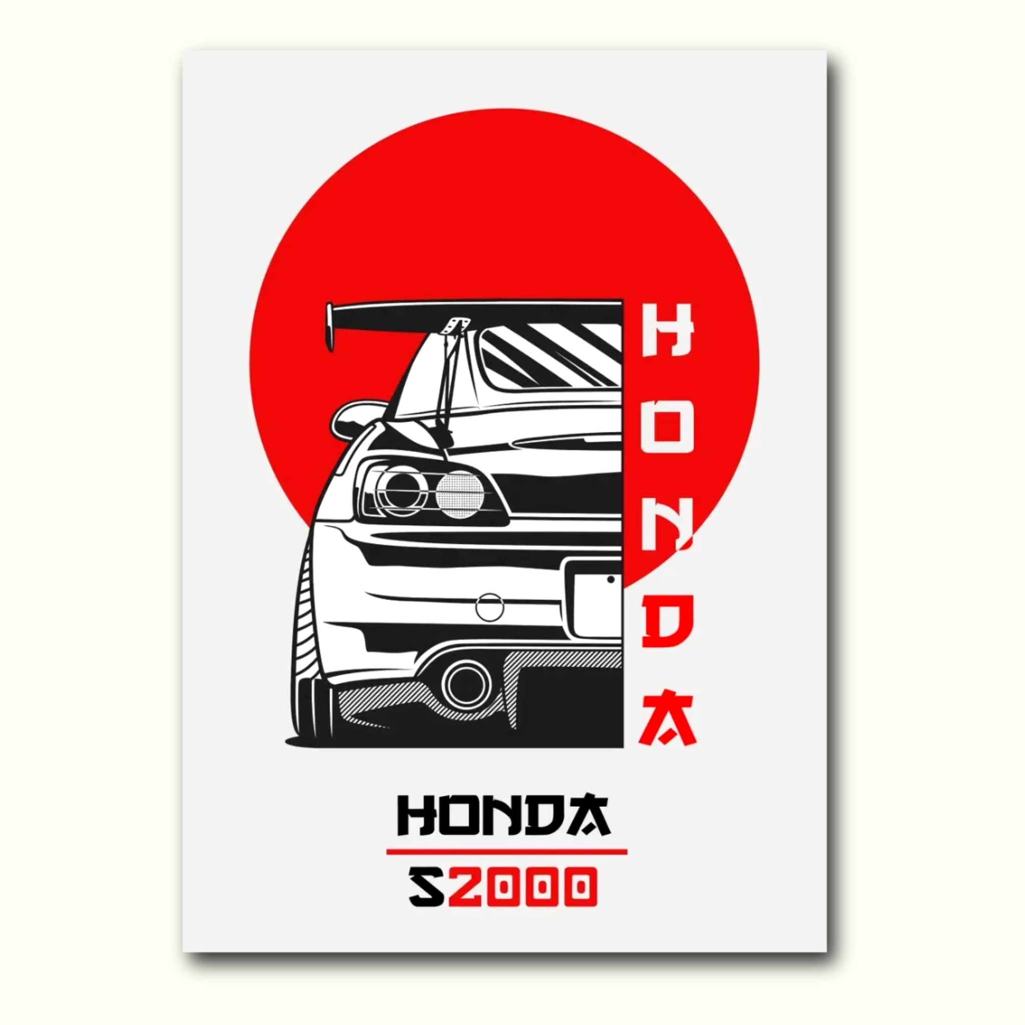 80's Style JDM Poster