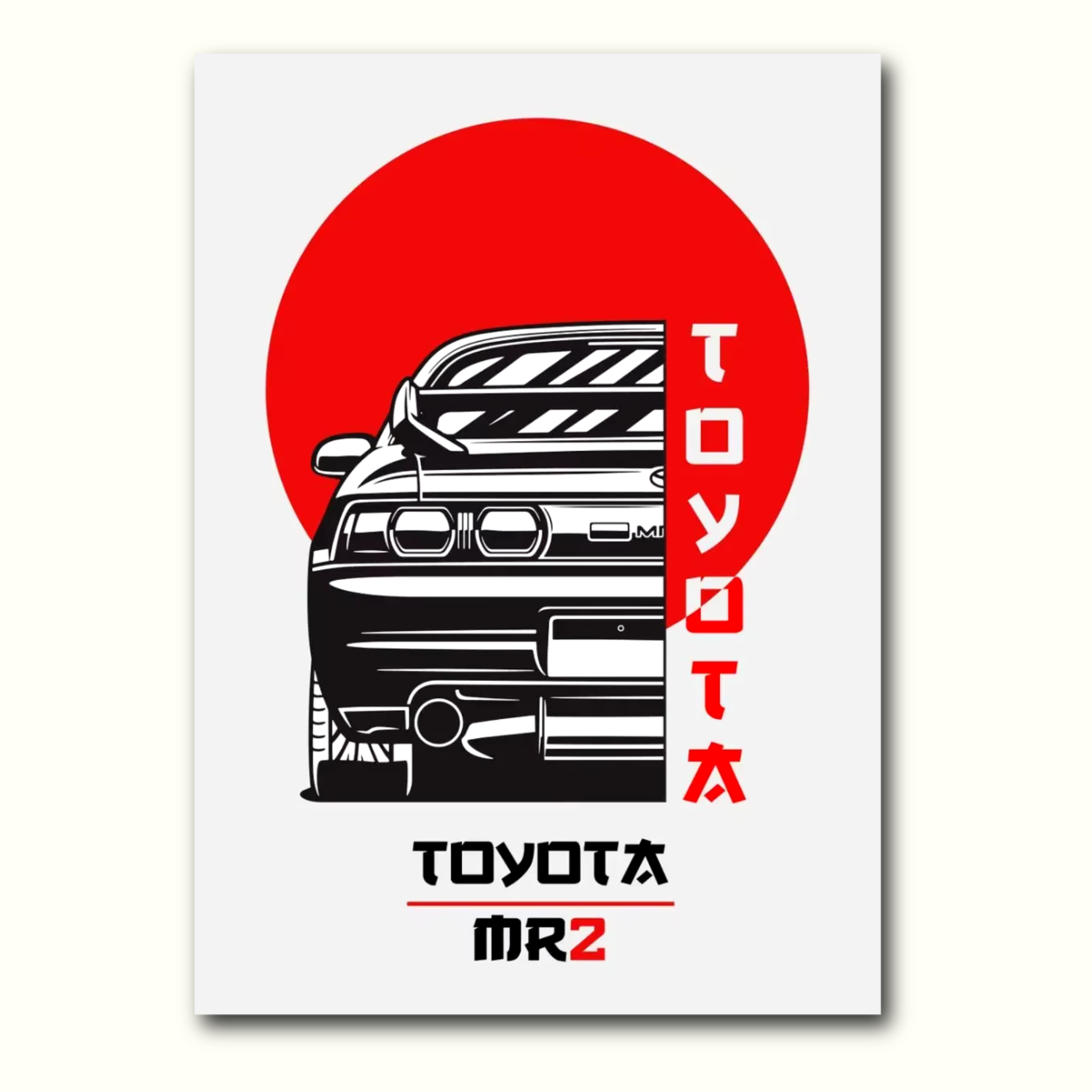 80's Style JDM Poster