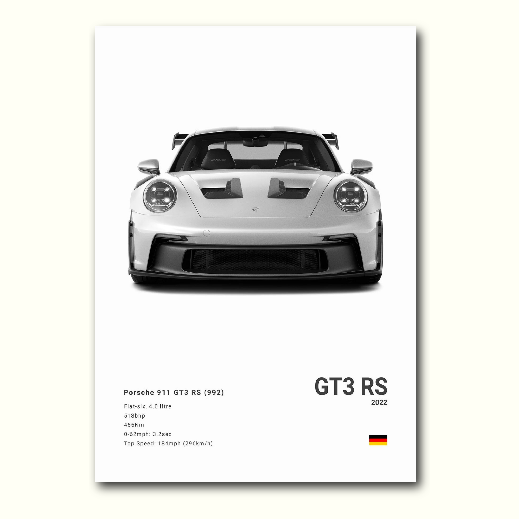 Porsche 911 992 GT3 RS (white)