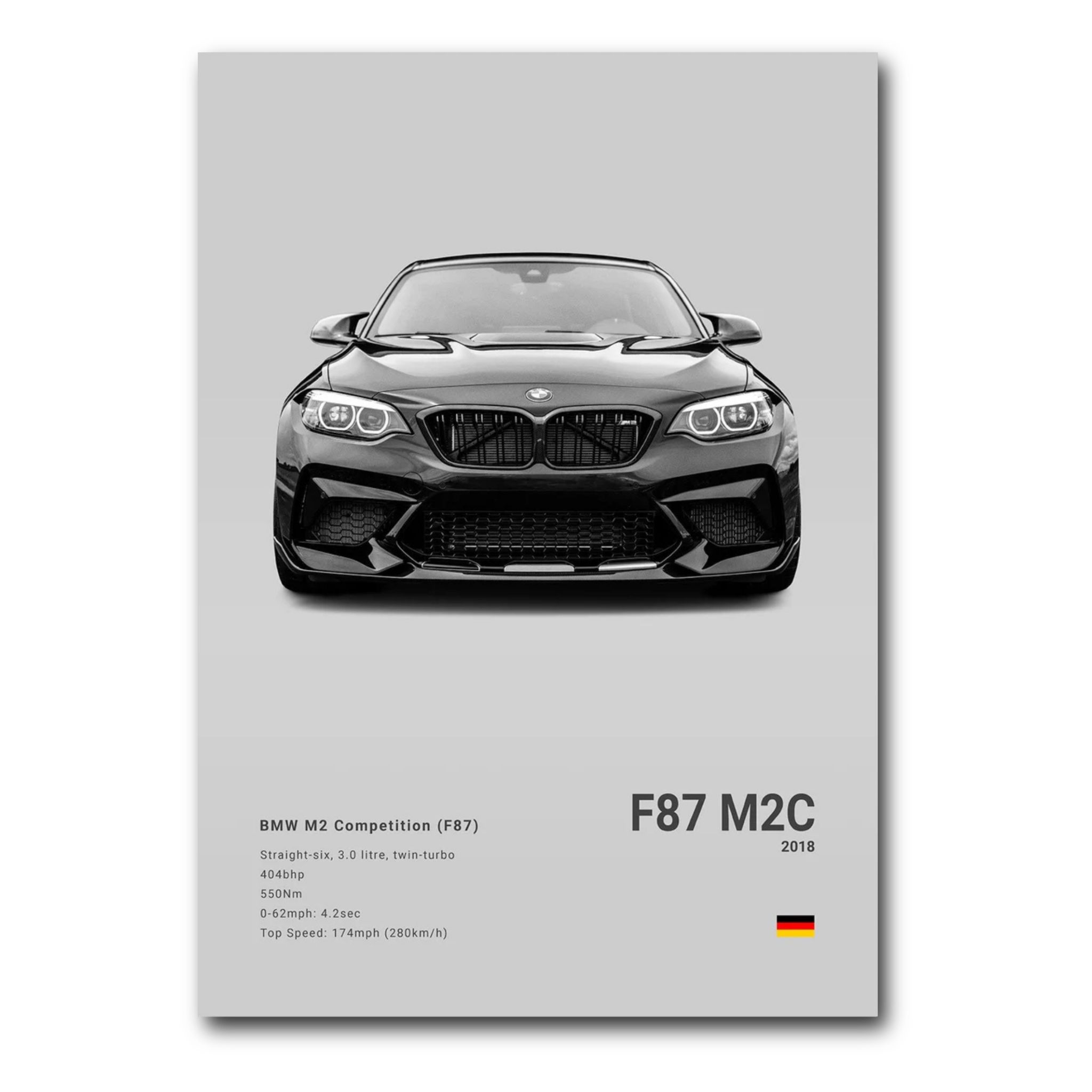 BMW M2 Competition (F87) Grey