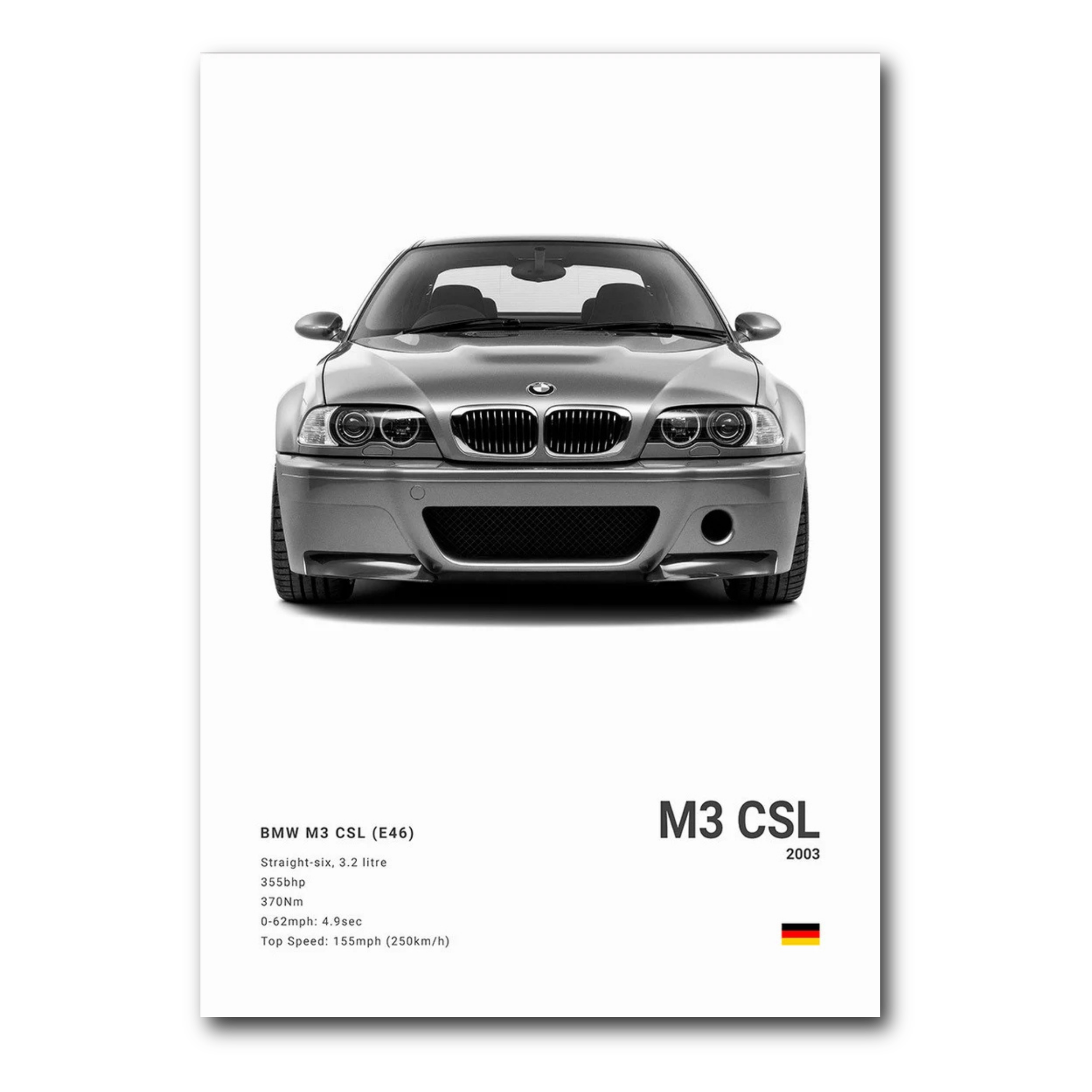 BMW M3 CSL (E46) White