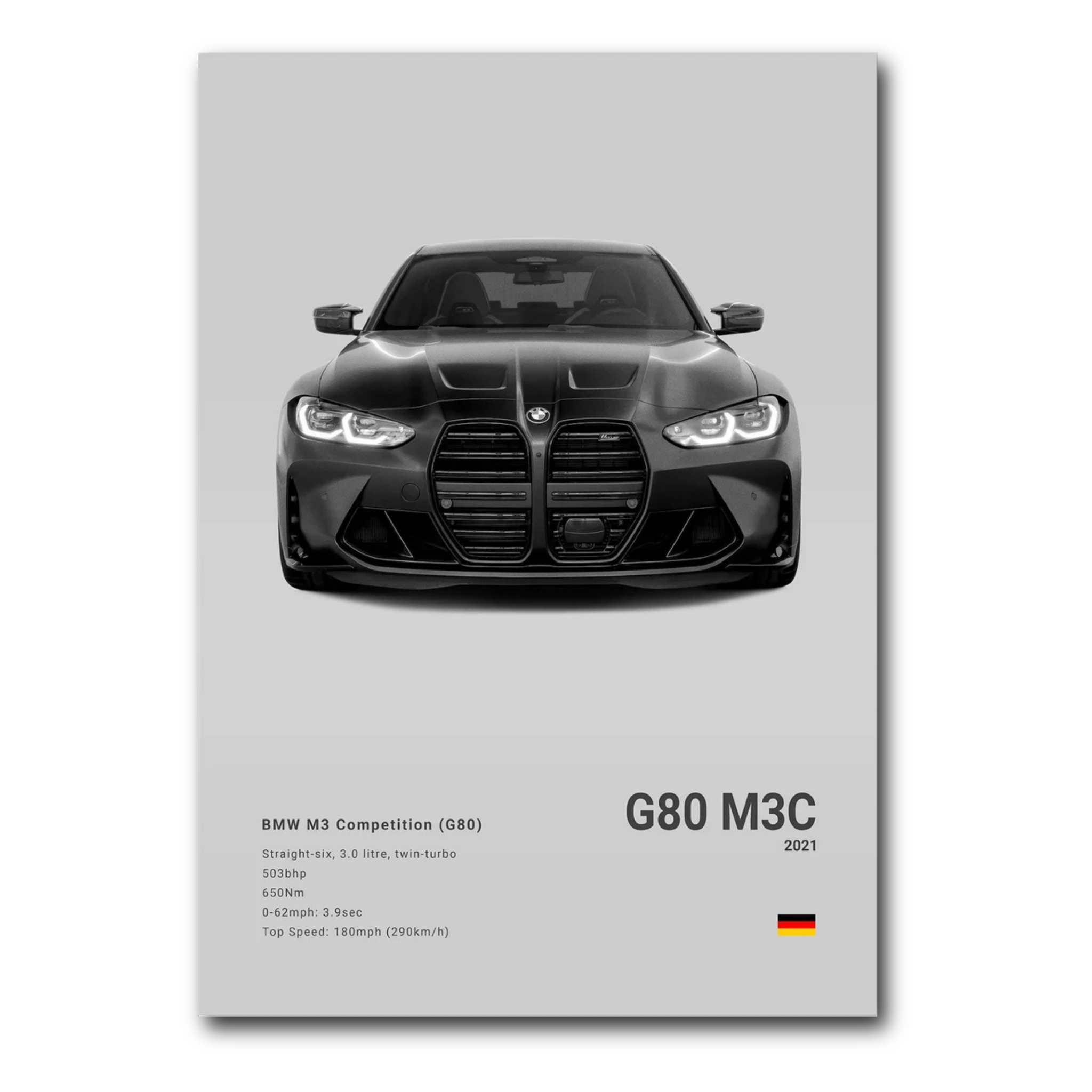 BMW M3 Competition (G80) Grey