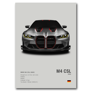 BMW M4 CSL (G82) (color) Grey