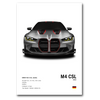 BMW M4 CSL (G82) (color) White