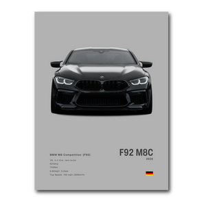 BMW M8 F92 COMPETITION Grey