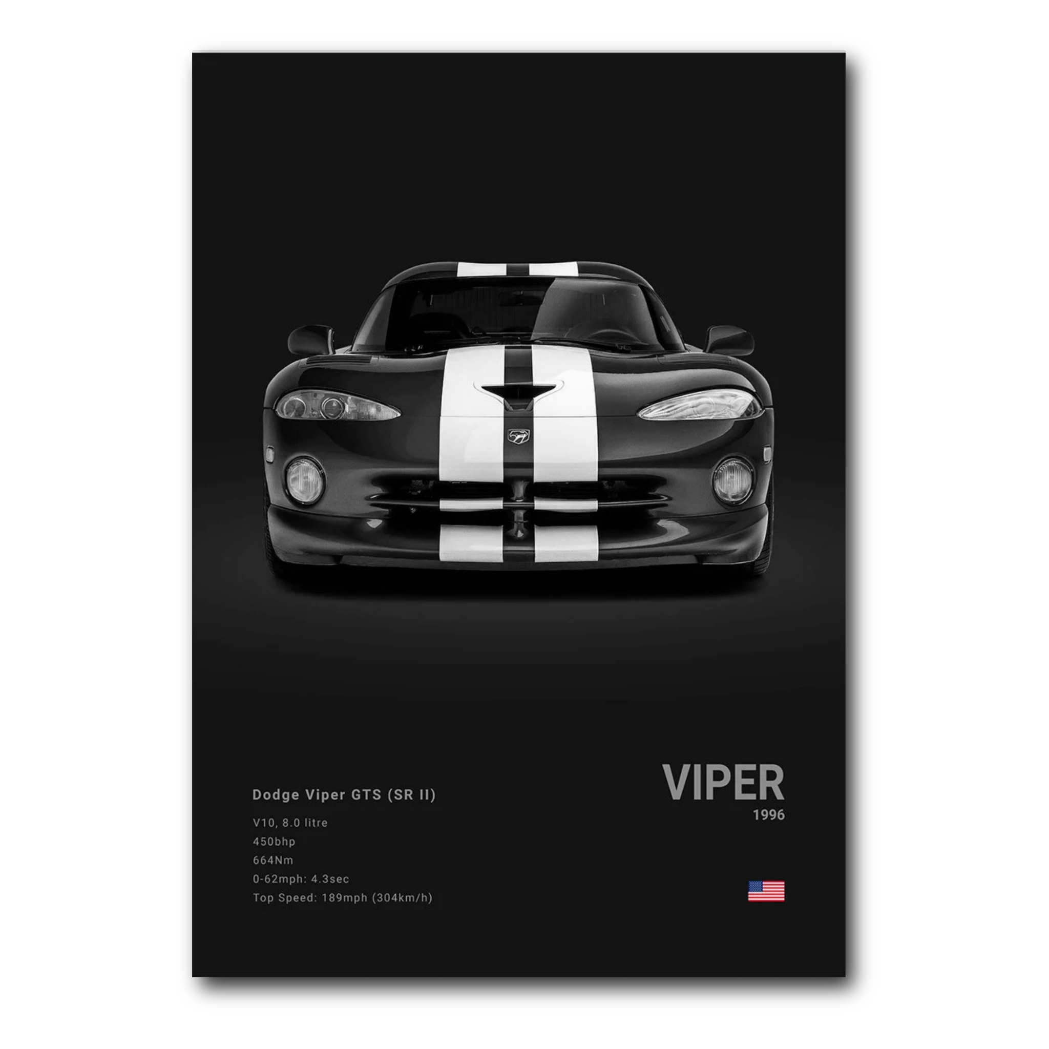 Dodge Viper GTS (SR II) Black