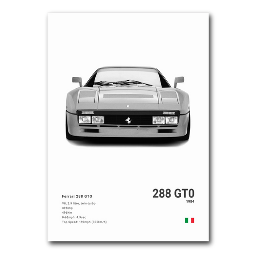 Ferrari 288 GTO_White