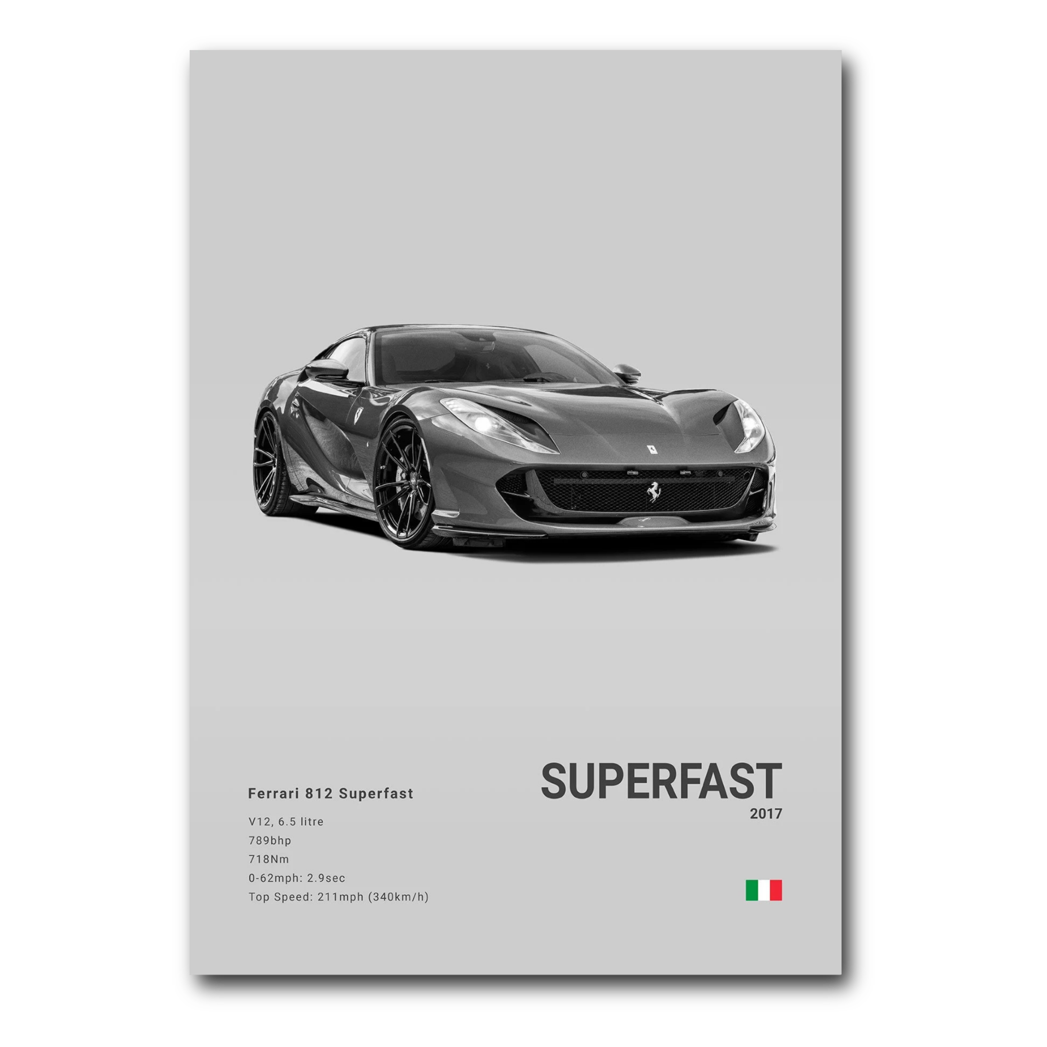 Ferrari 812 Superfast_Grey