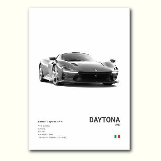 Ferrari Daytona SP3 White