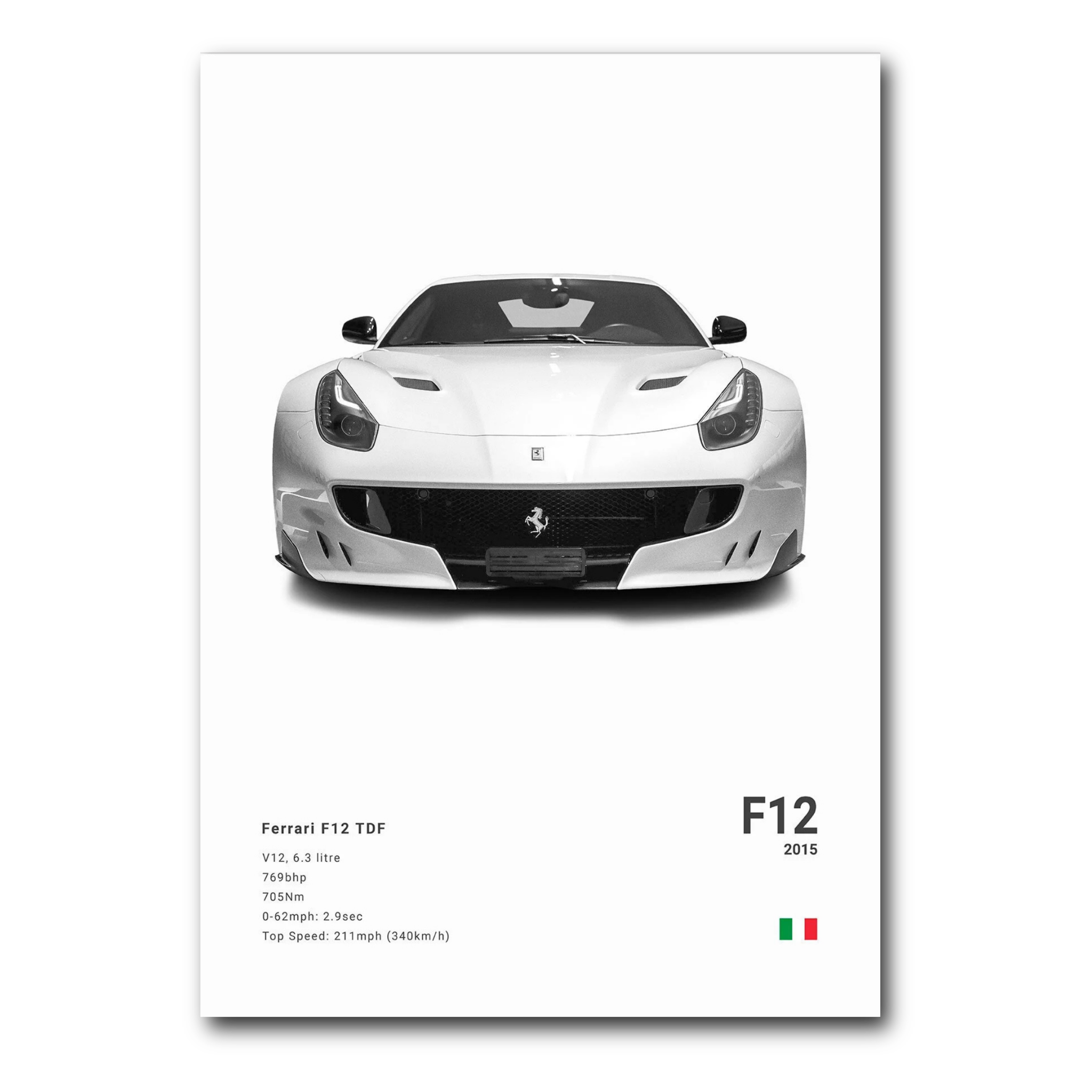 Ferrari F12 TDF_White