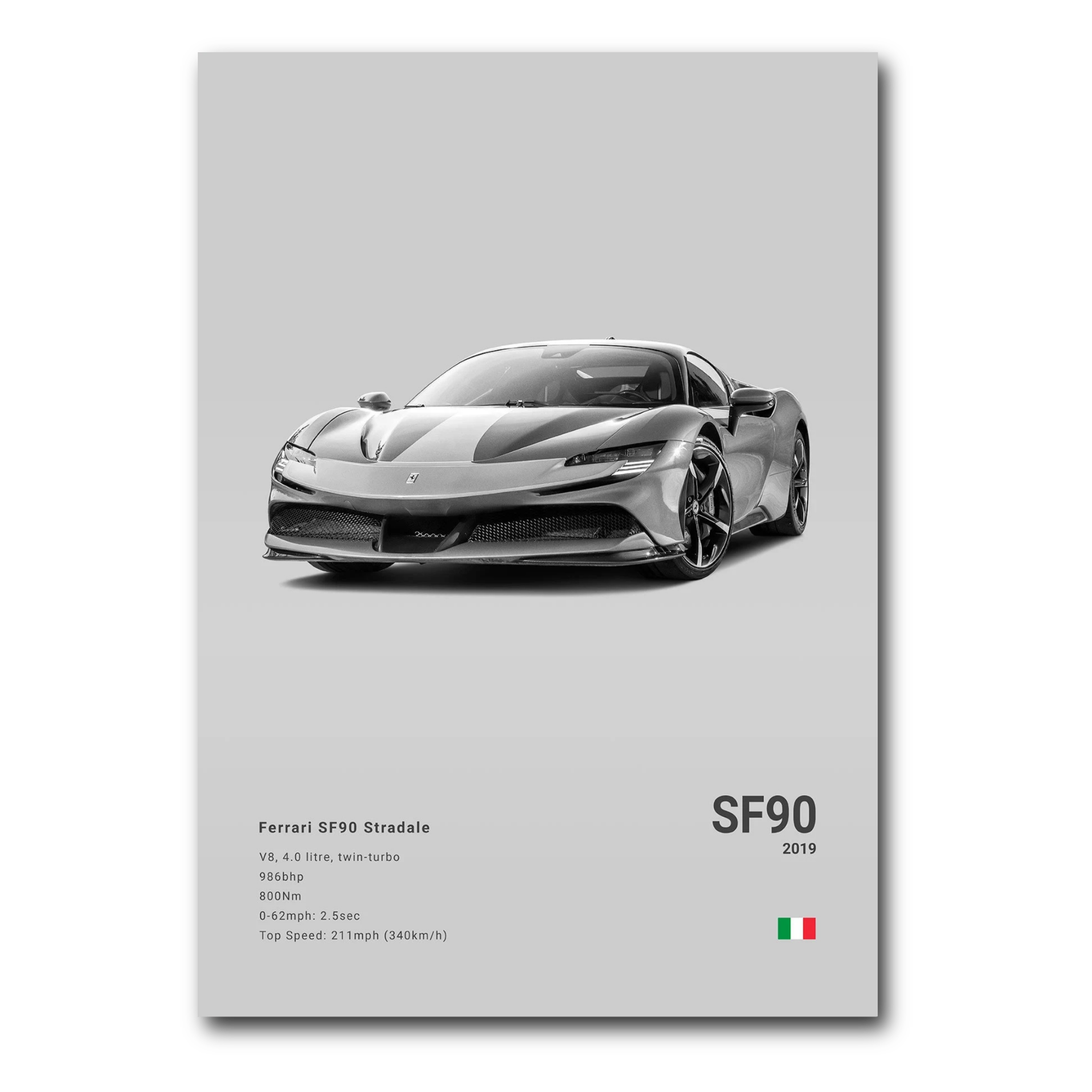 Ferrari SF90 Stradale_Grey