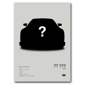 Fond posters personnalisé gris