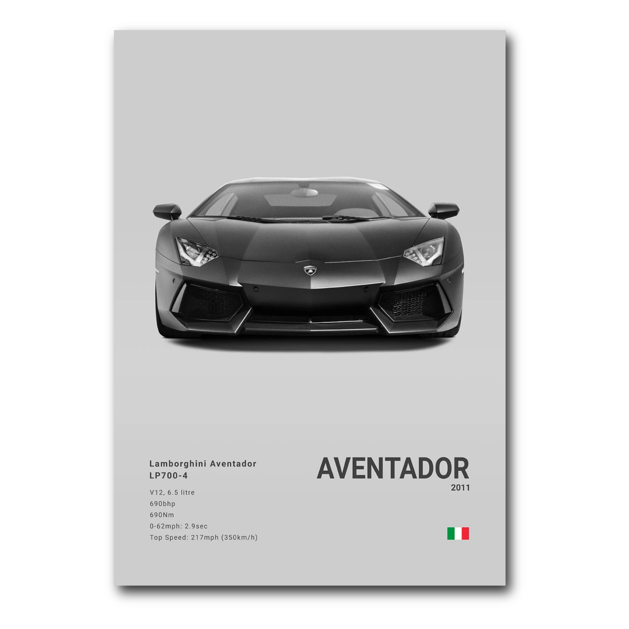 Lamborghini Avantador_Grey