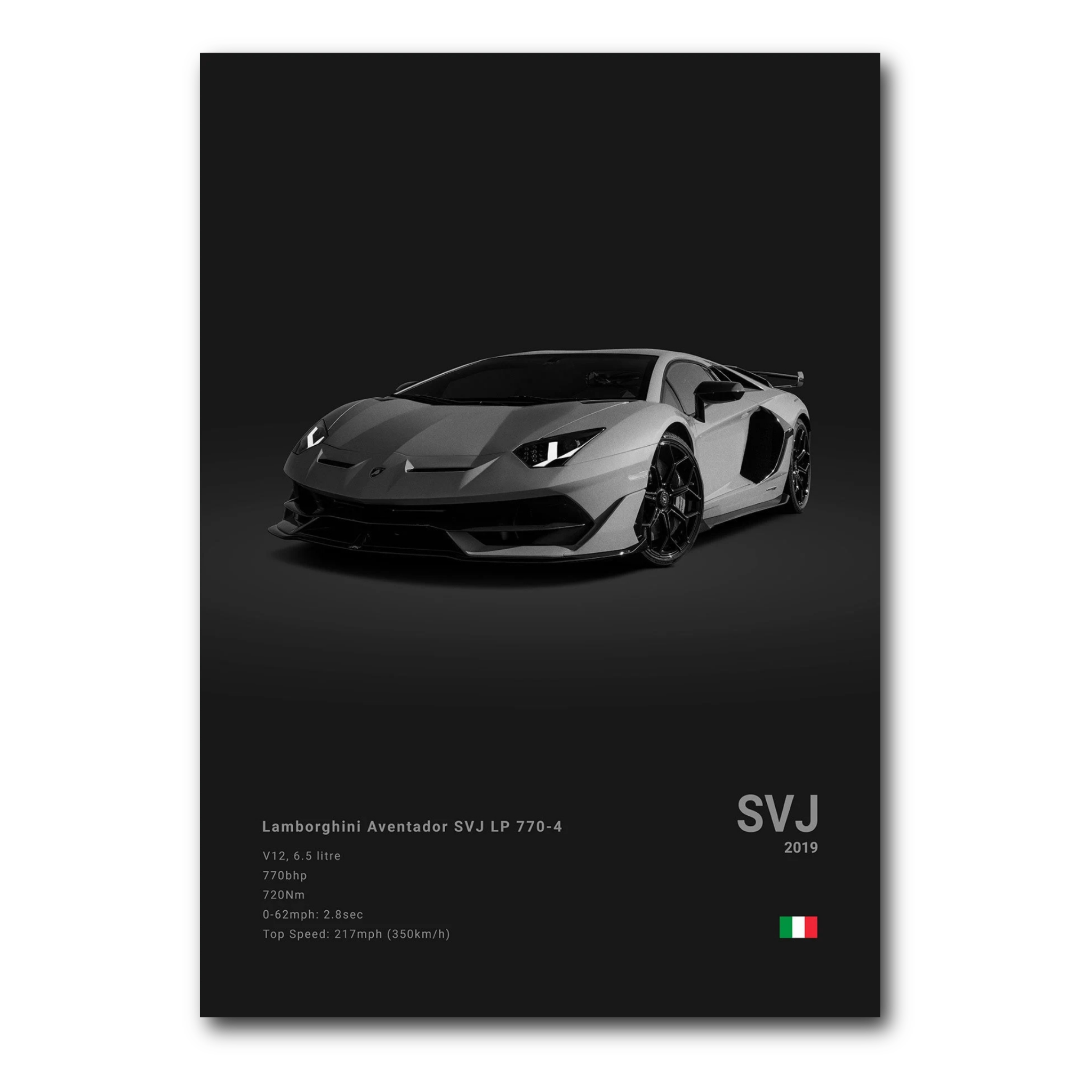 Lamborghini Aventador SVJ_1 Black