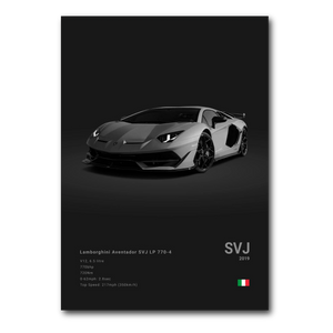 Lamborghini Aventador SVJ_1 Black