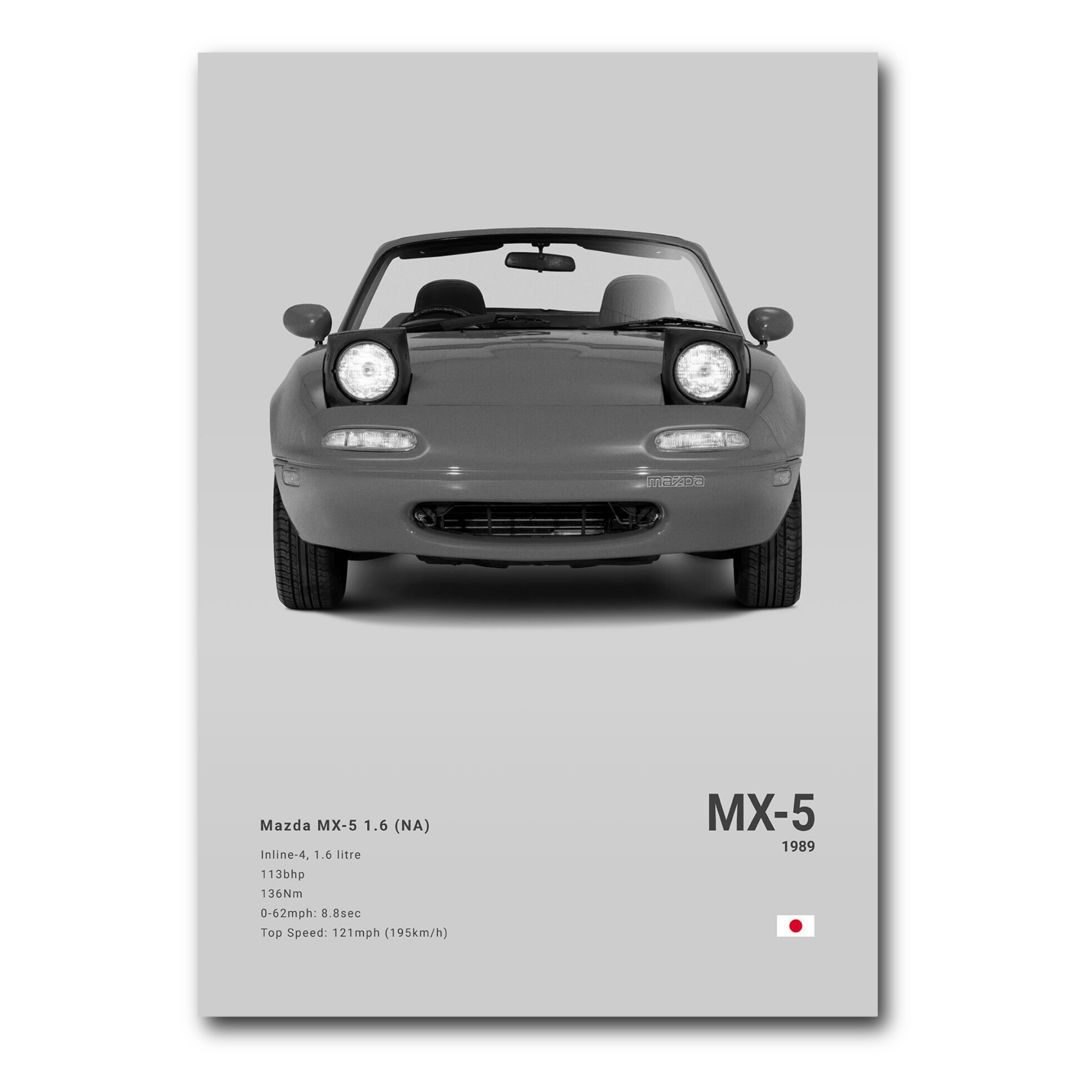 Mazda MX-5 Miata_Grey