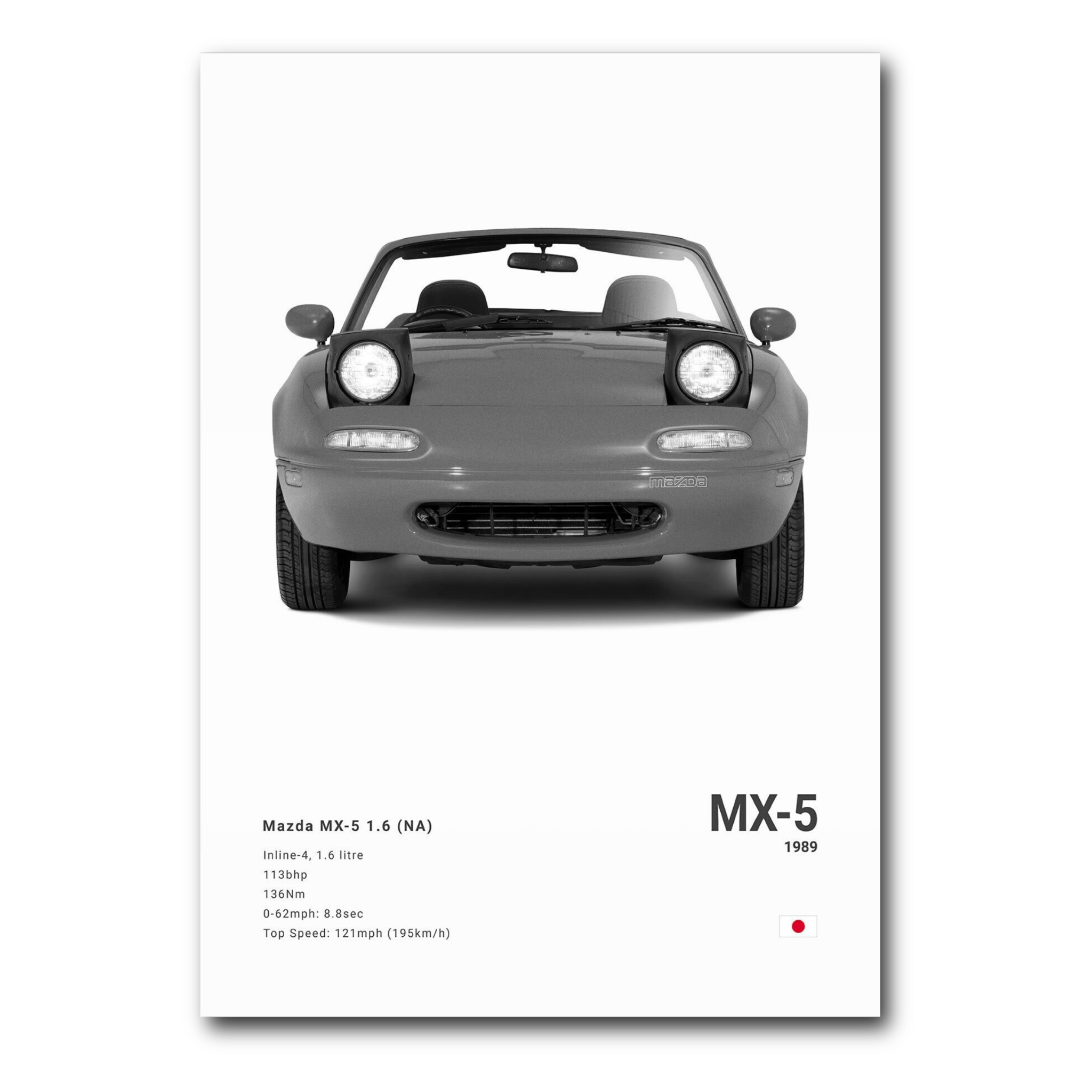 Mazda MX-5 Miata_White