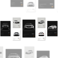 Posters collection Mercedes