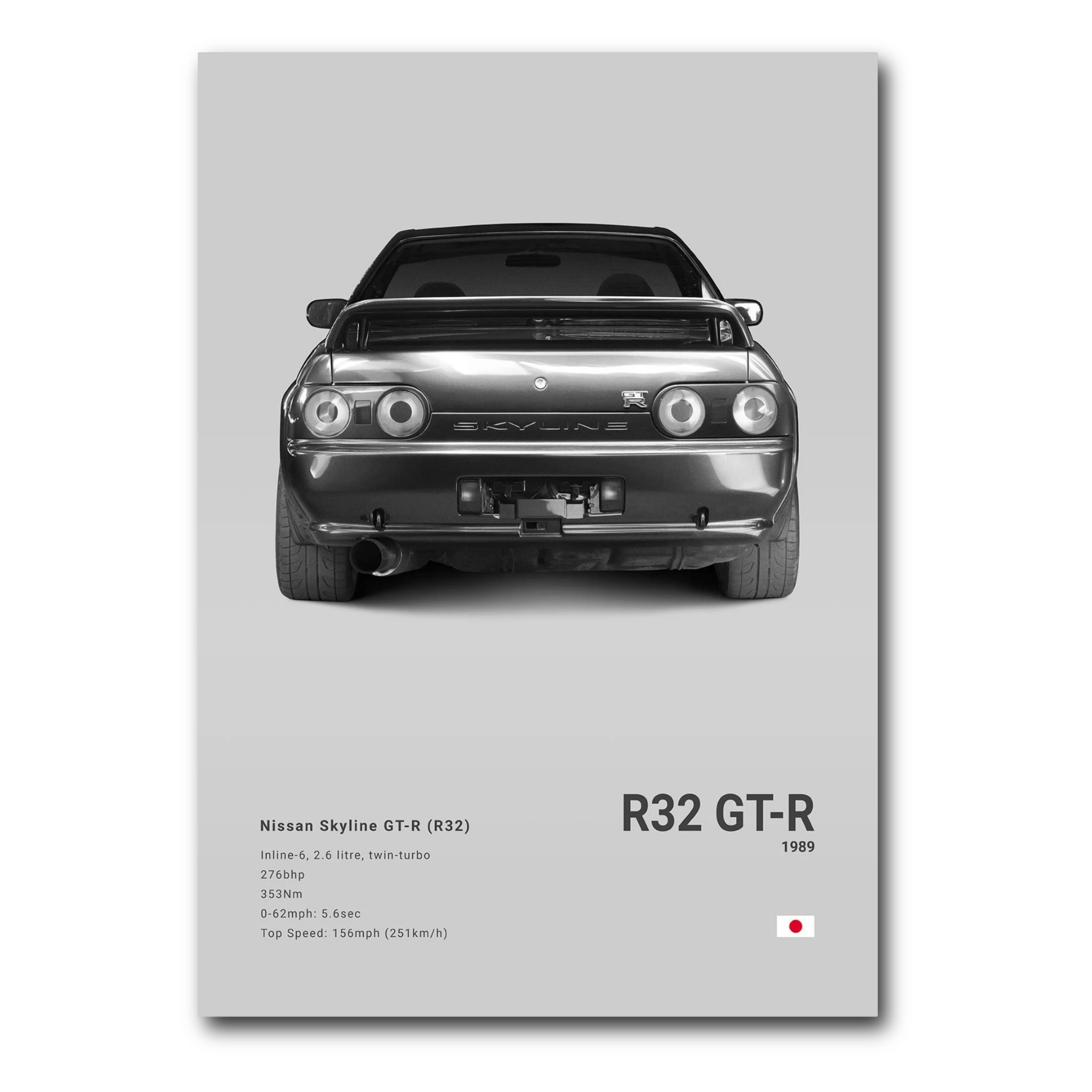 Nissan Skyline GT-R_R32_Grey