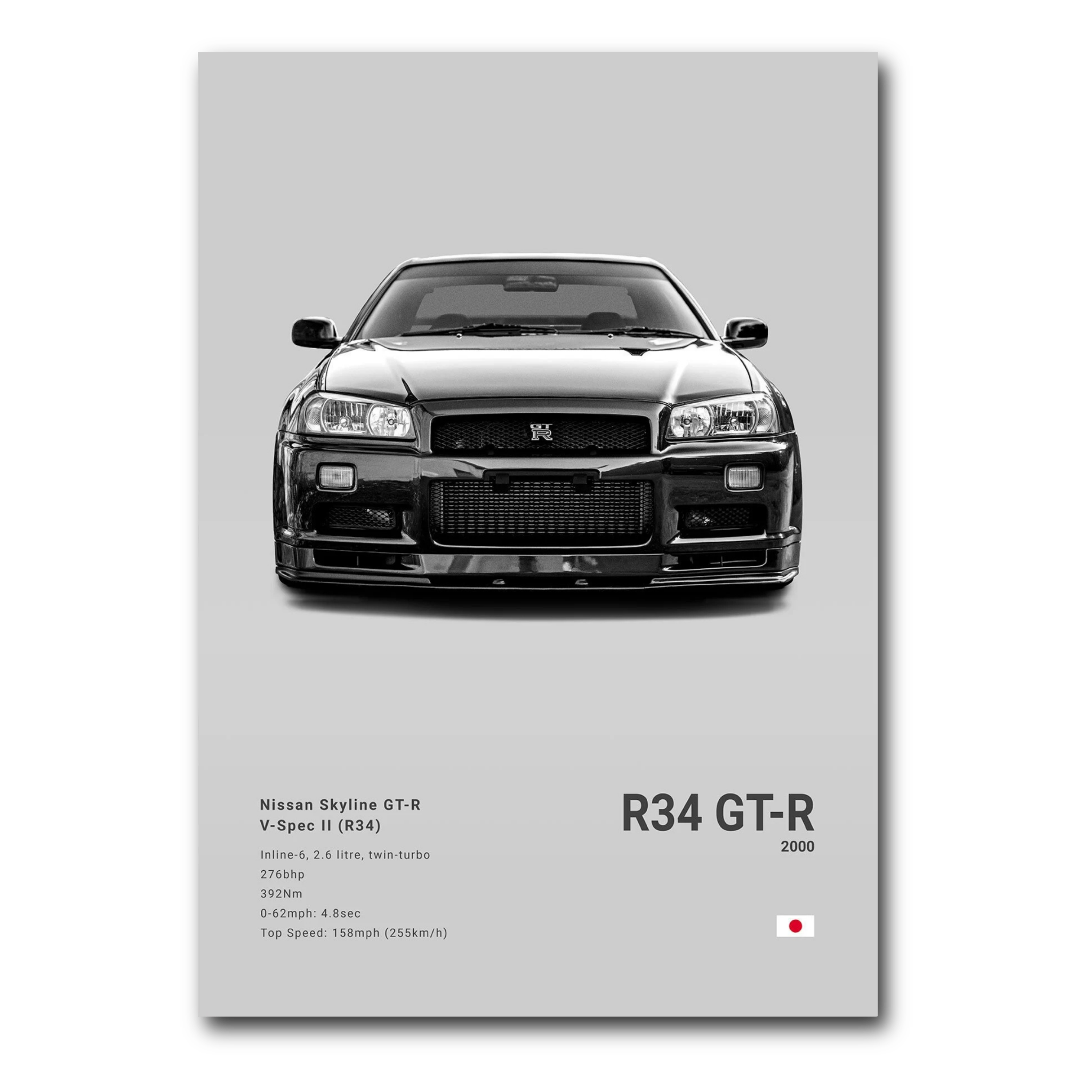 Nissan Skyline GT-R V-Spec II_R34_Grey