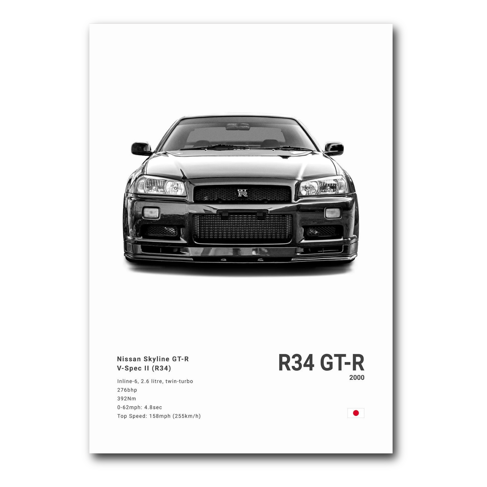 Nissan Skyline GT-R V-Spec II_R34_White