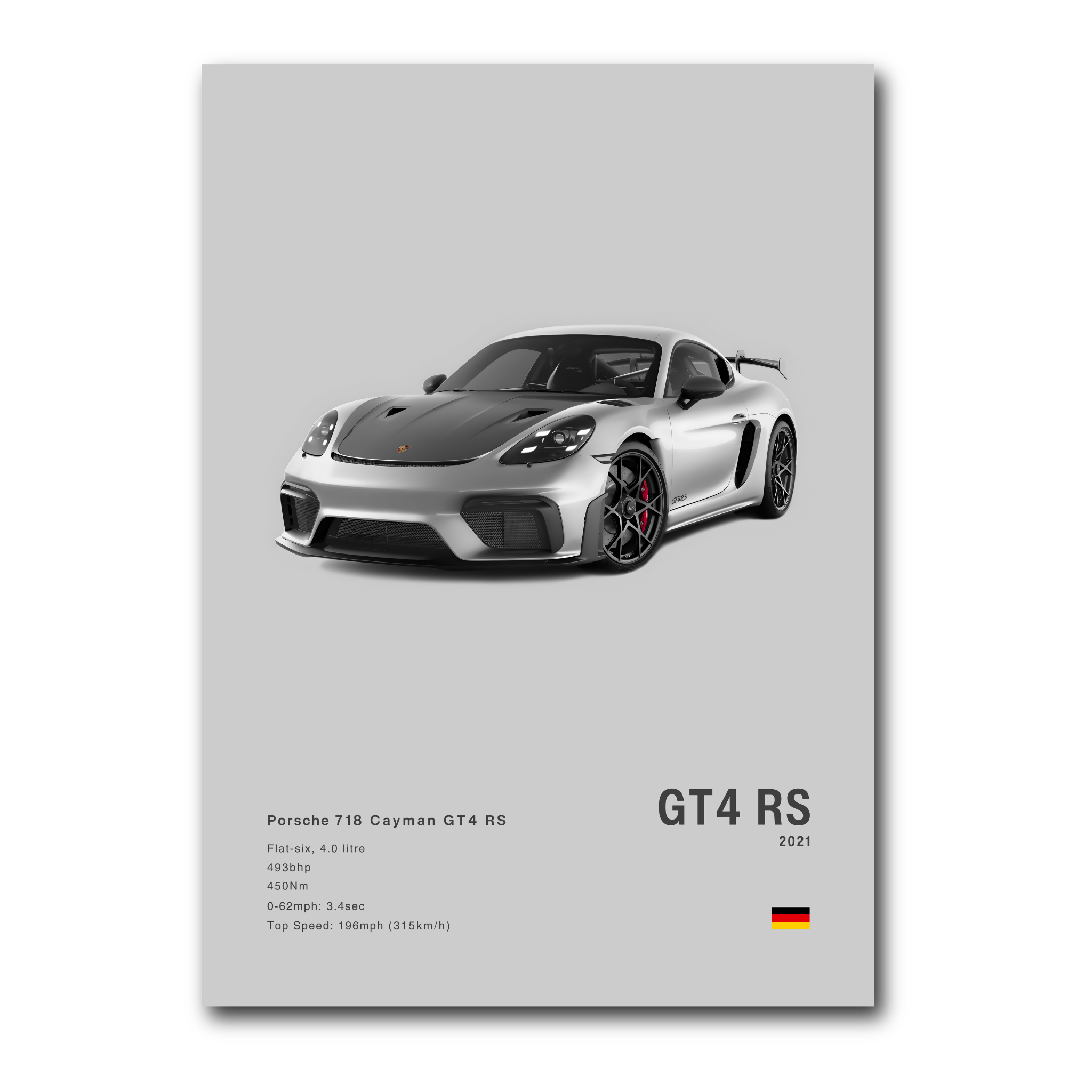 Porsche_718 GT4RS_Cayman Grey