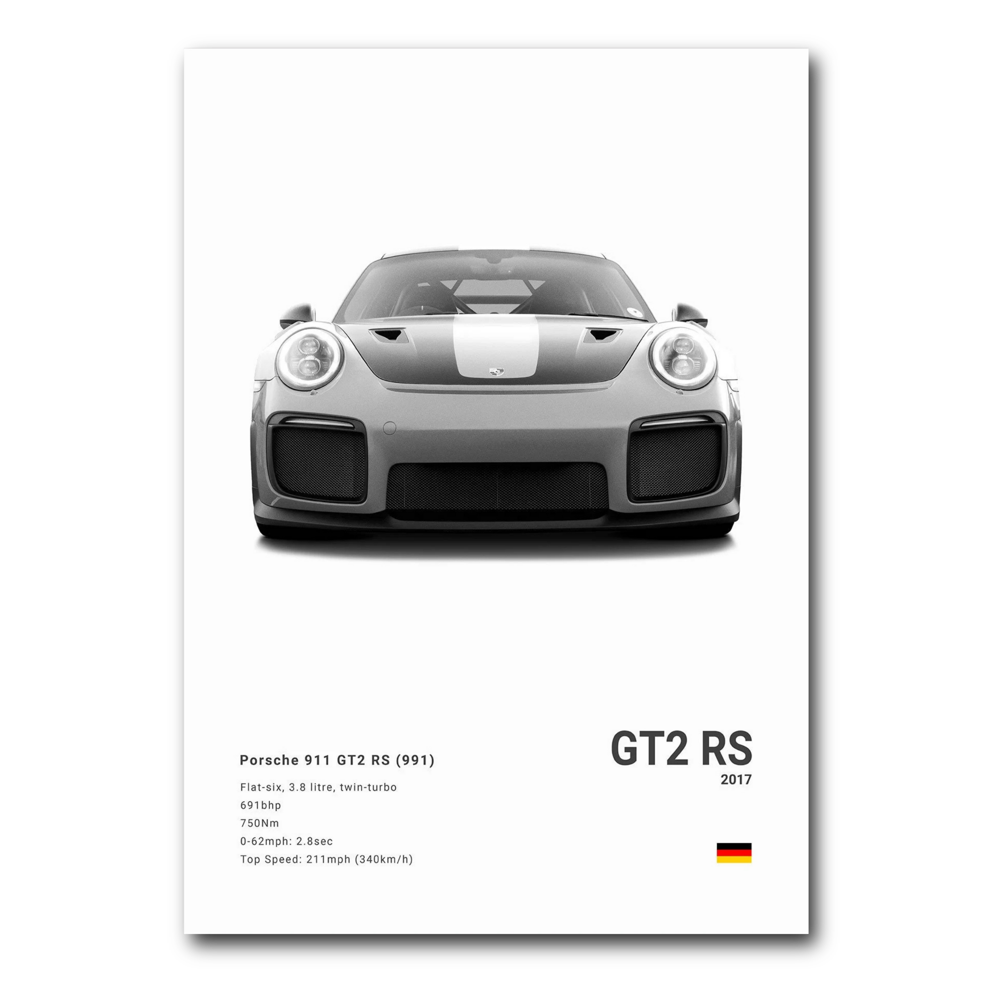 Porsche 911 991 GT2RS_White