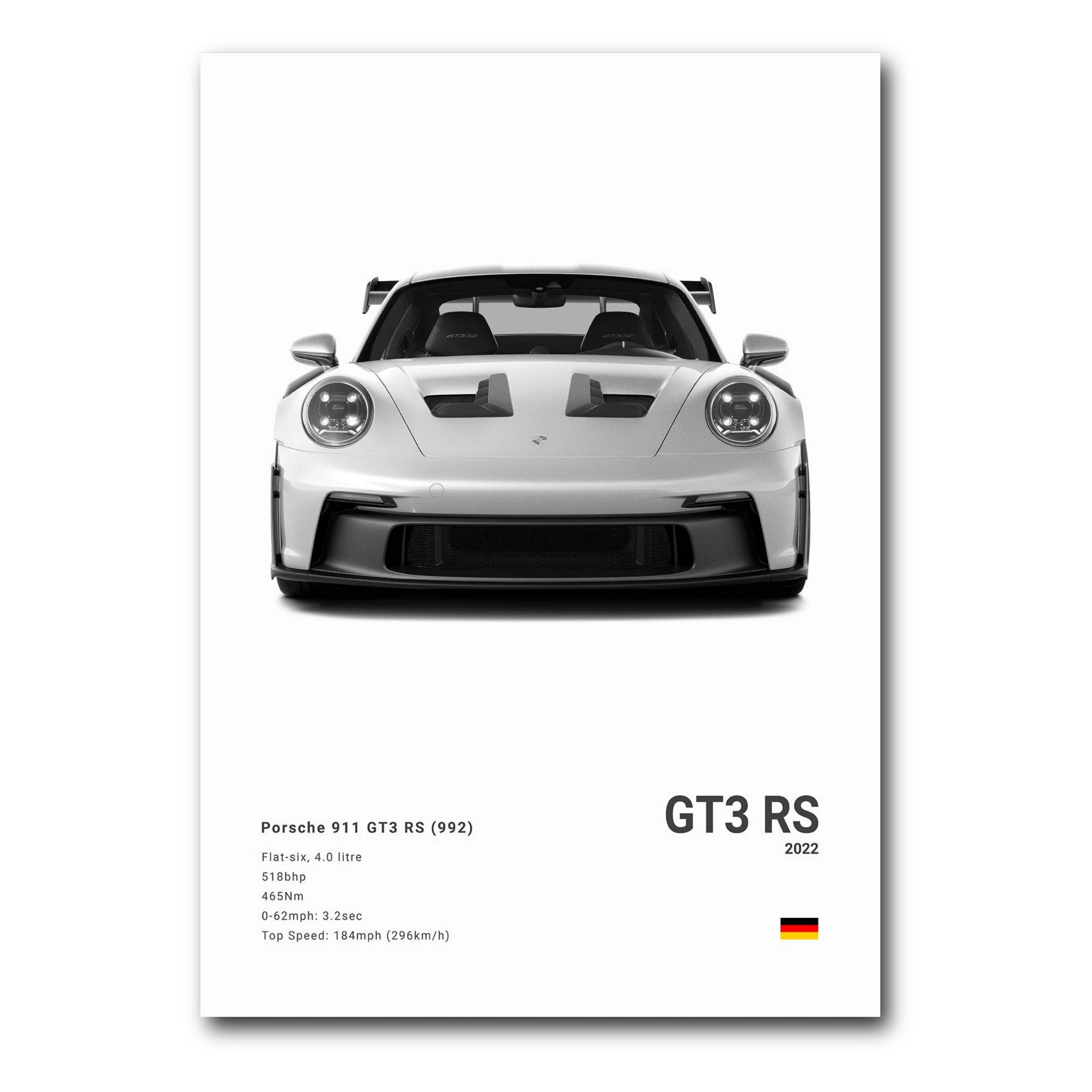 Porsche 911 992 GT3RS_White 