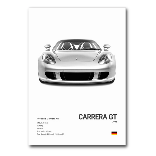 Porsche_Carrera GT_White
