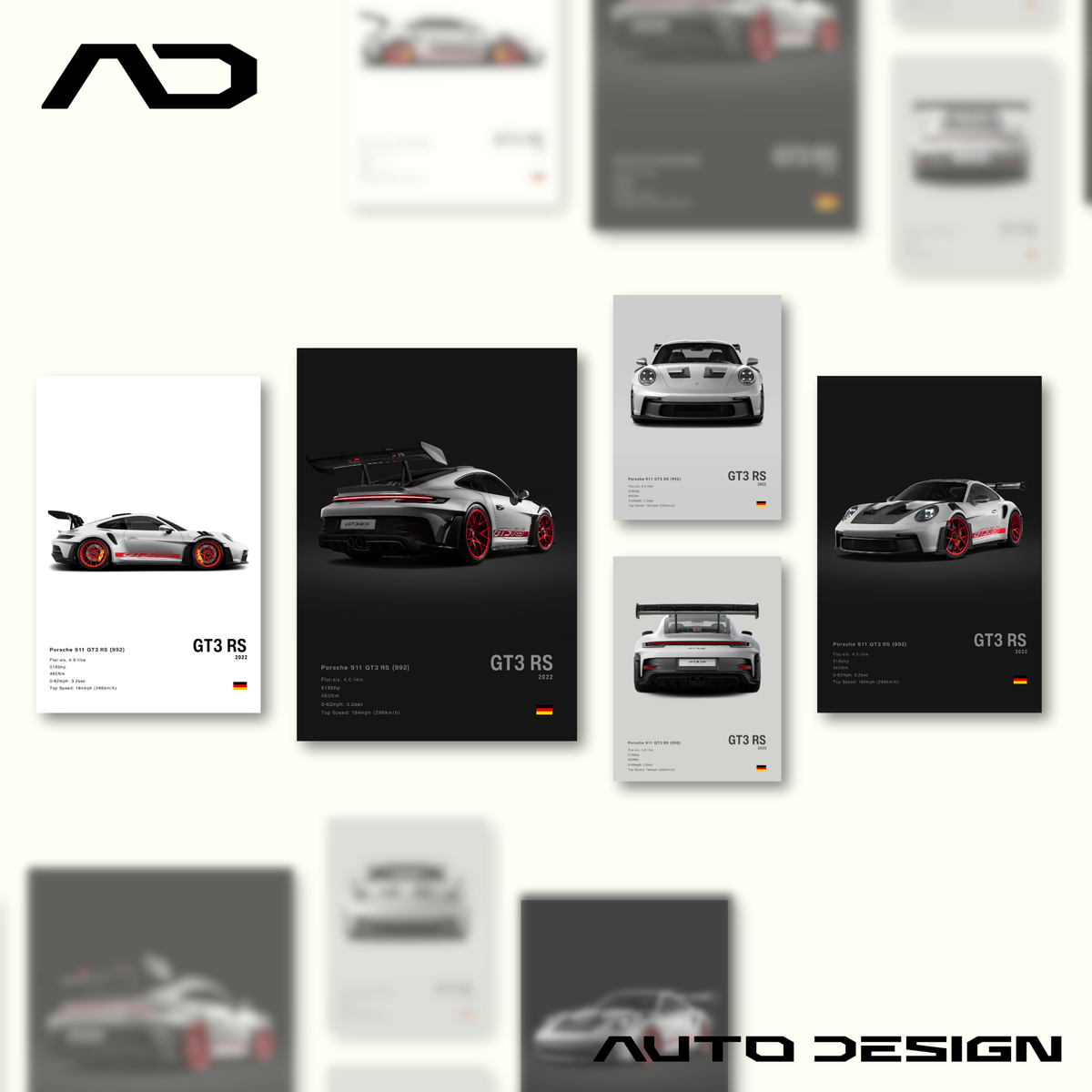 Porsche 911 992 GT3-RS (1) Bundle – Auto Design