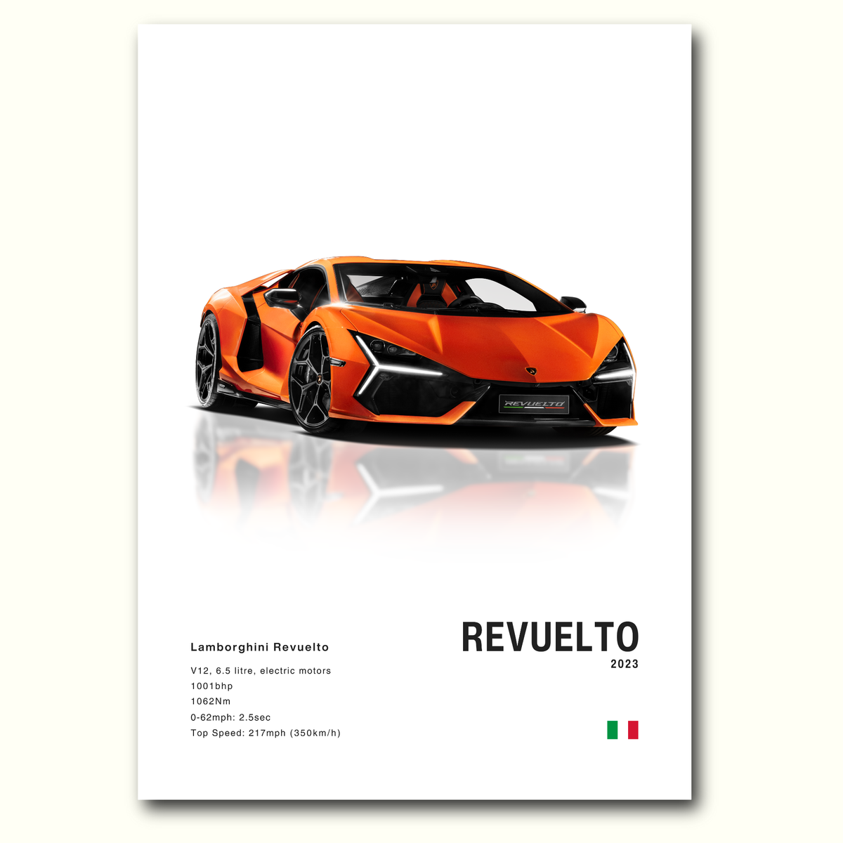 Lamborghini Revuelto Poster | High Quality | Made in France – Auto