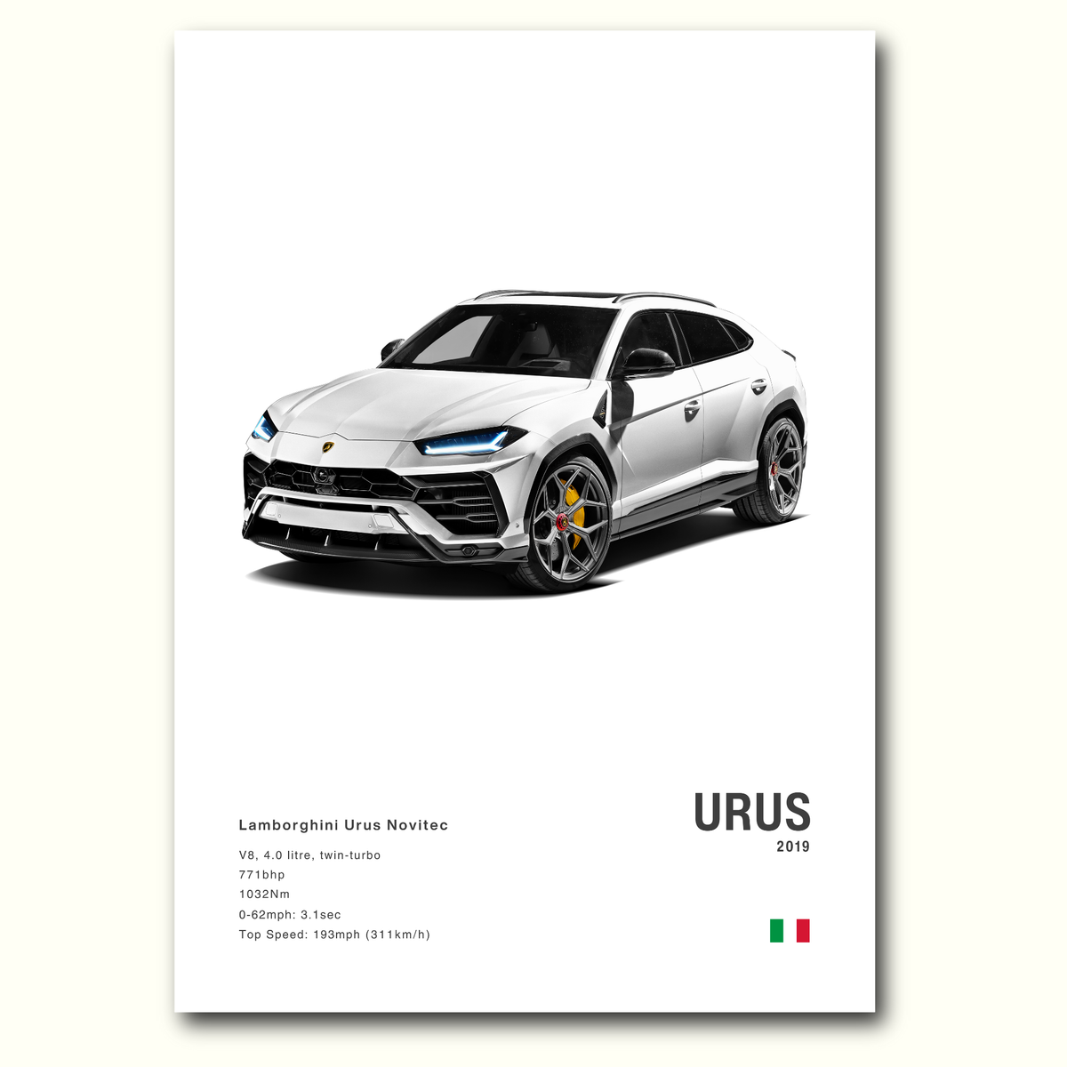 Lamborghini Urus The World Premiere カタログ Lamborghini Urus Novitec — 725 hp | Poster – Auto Design
